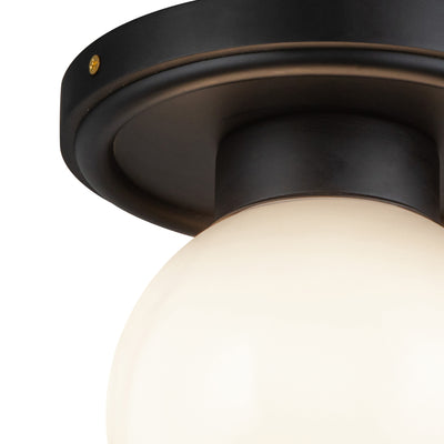 Fiore 6-in Steel Semi-Flush Mount