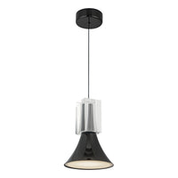 Floe 8-in Steel Pendant