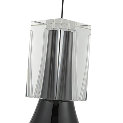 Floe 8-in Steel Pendant
