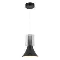 Floe 8-in Steel Pendant
