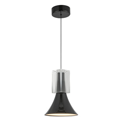 Floe 8-in Steel Pendant