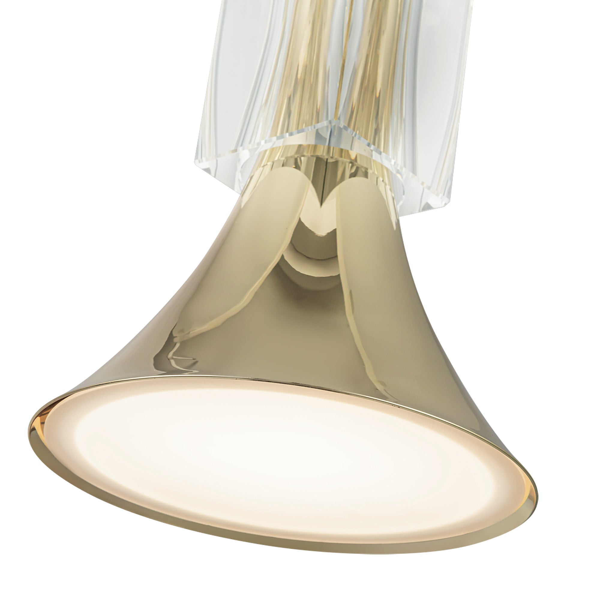 Floe 8-in Steel Pendant