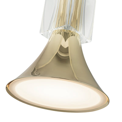 Floe 8-in Steel Pendant
