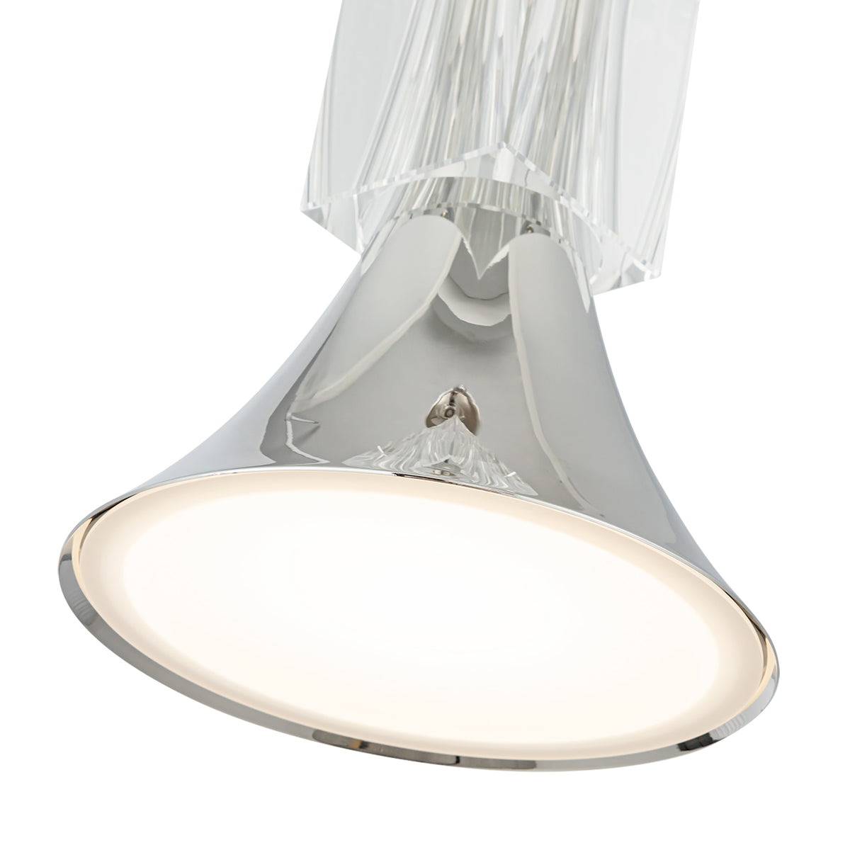 Floe 8-in Steel Pendant