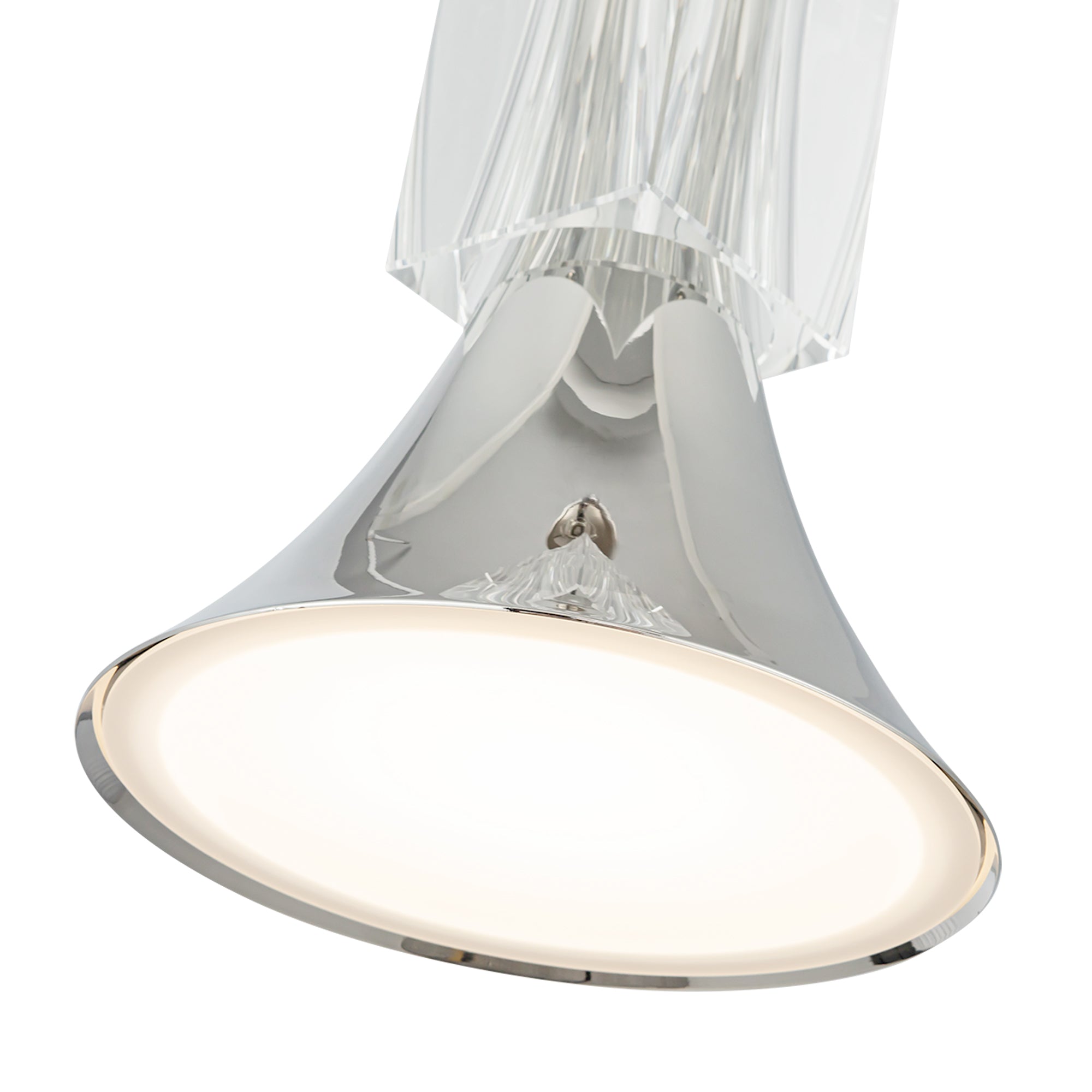 Floe 8-in Steel Pendant