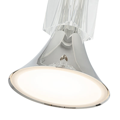 Floe 8-in Steel Pendant