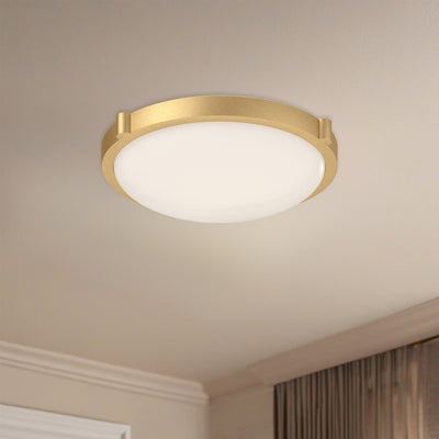 Floyd 11-in Steel Flush Mount