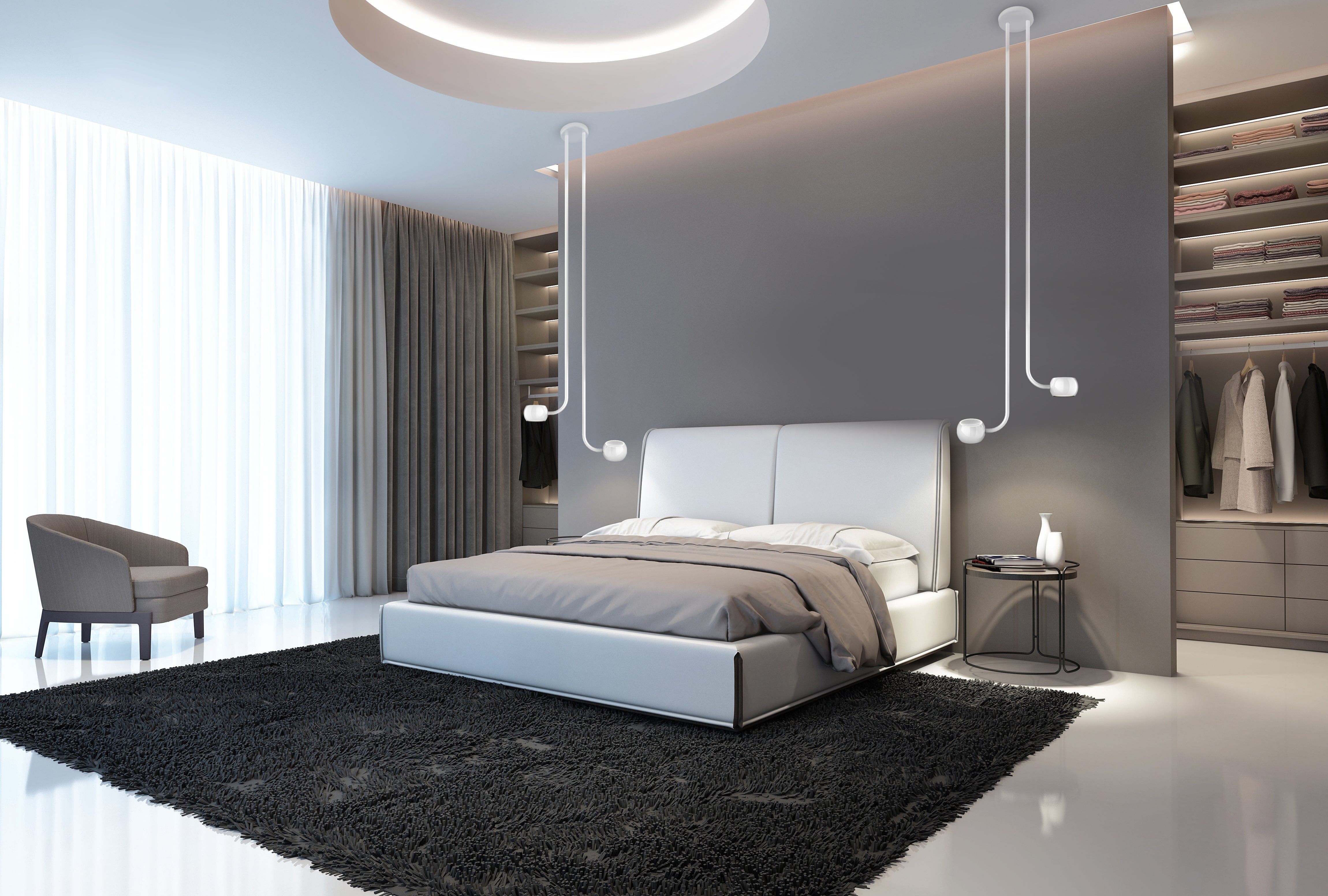 Flux 16-in Aluminum Multi Pendant