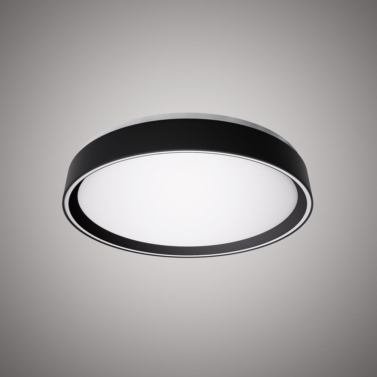 Halo 15-in Flush Mount Black outside/Black Inside  Dimmable 37W