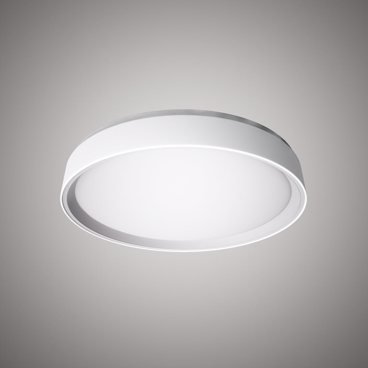 Halo 15-in Flush Mount White Outside/White Inside  Dimmable 37W