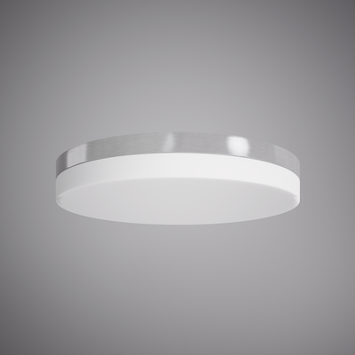 Solara 14-in Chrome Flush Mount Dimmable 20W
