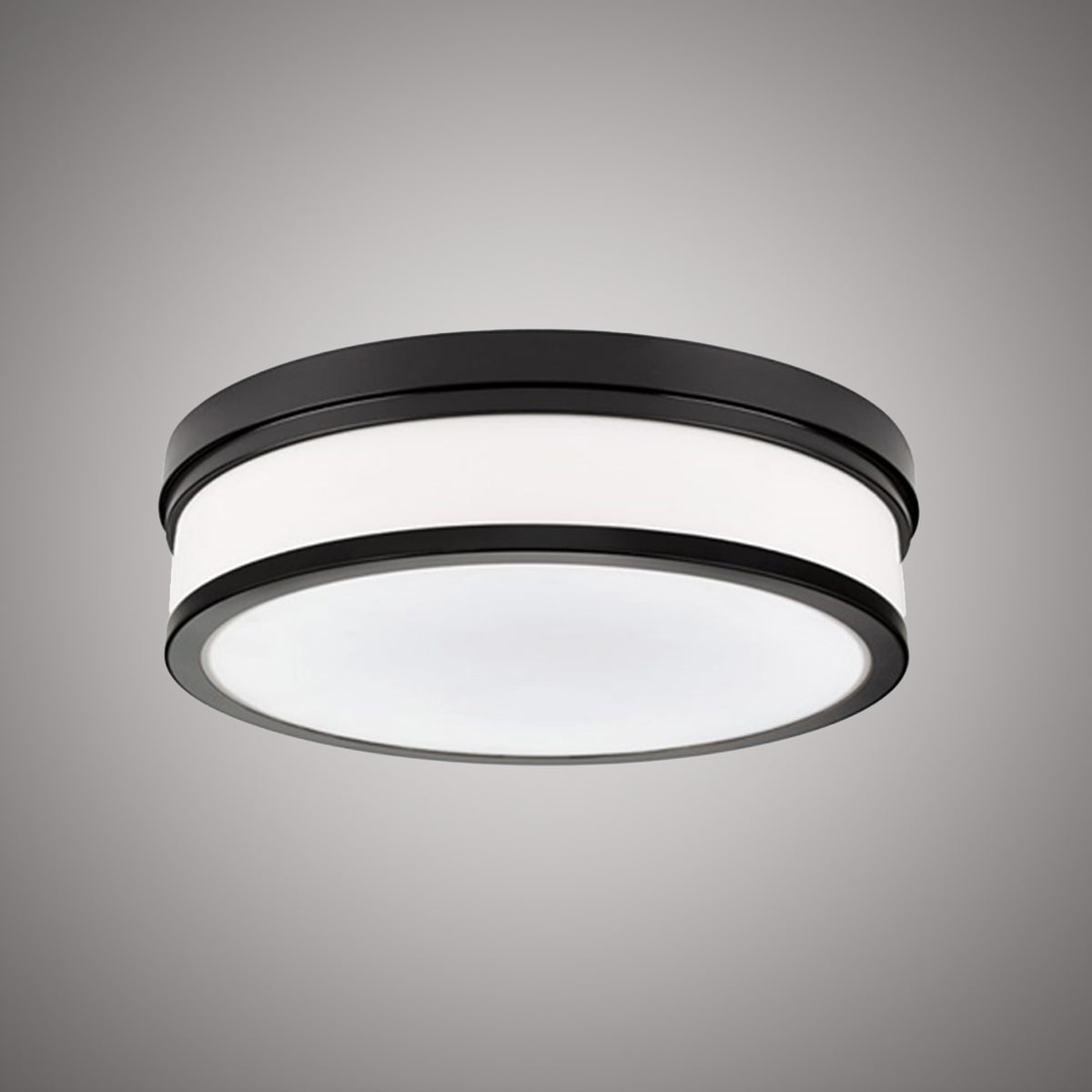 Breeze 14-in  Matte Black  Dimmable 32W