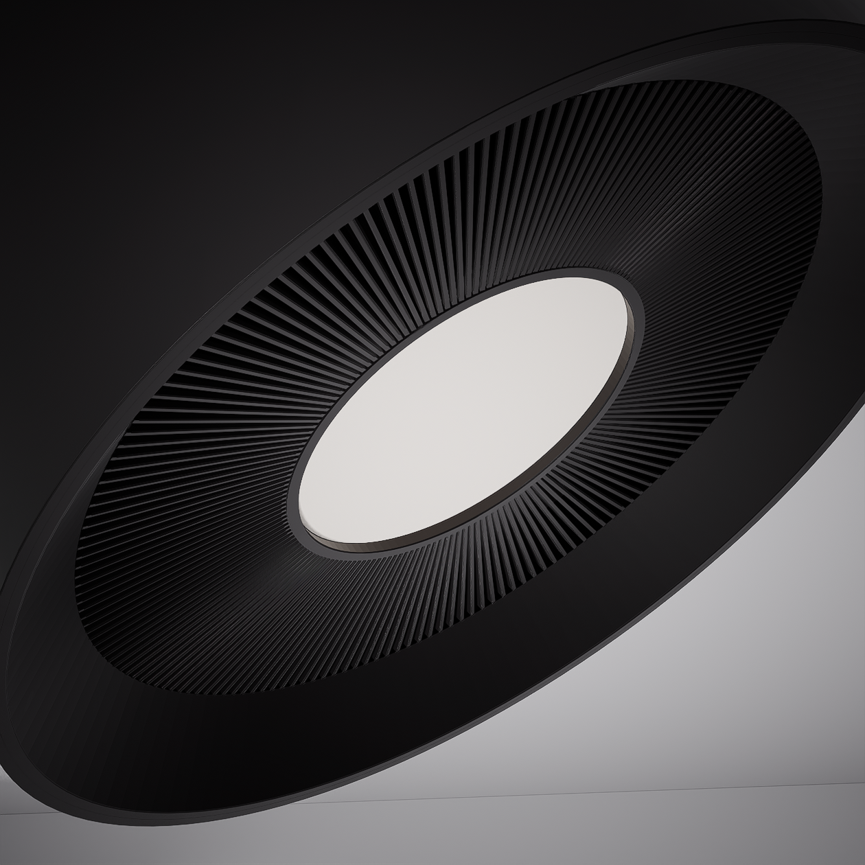 Toro 5-inch Matte Black Dimmable Flush Mount Ceiling Light