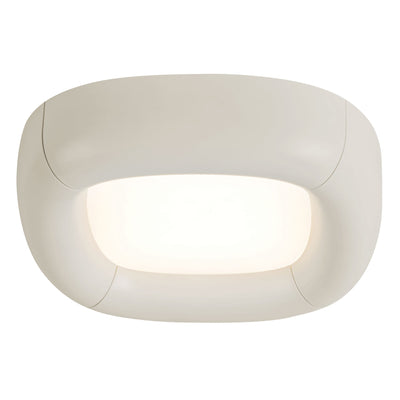 Folio 15-in Aluminum Flush Mount