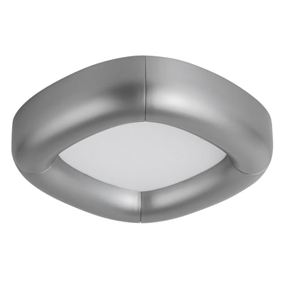 Folio 15-in Aluminum Flush Mount
