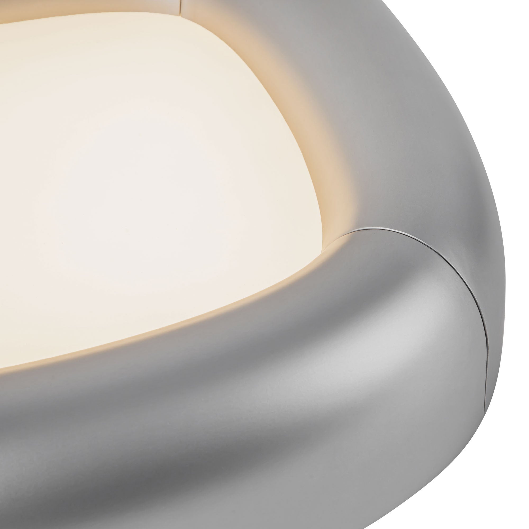 Folio 15-in Aluminum Flush Mount