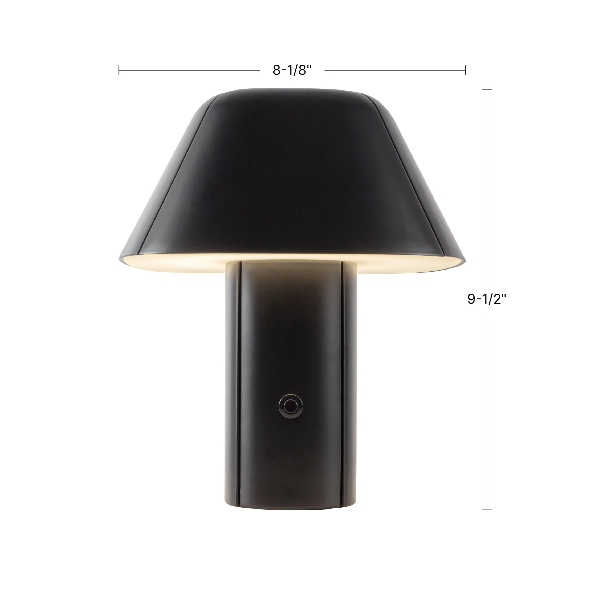 Folio 10-in Aluminum Table Lamp
