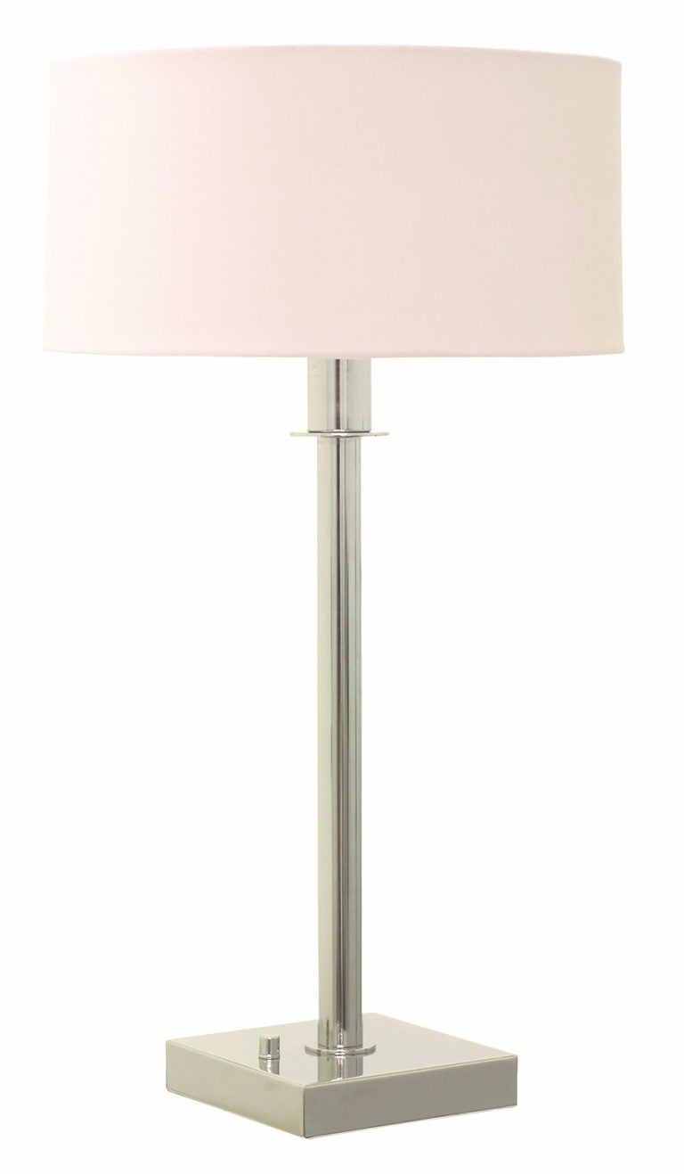 27-inch Franklin Polished Nickel Table Lamp