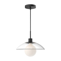 Francesca 12-in Steel Pendant