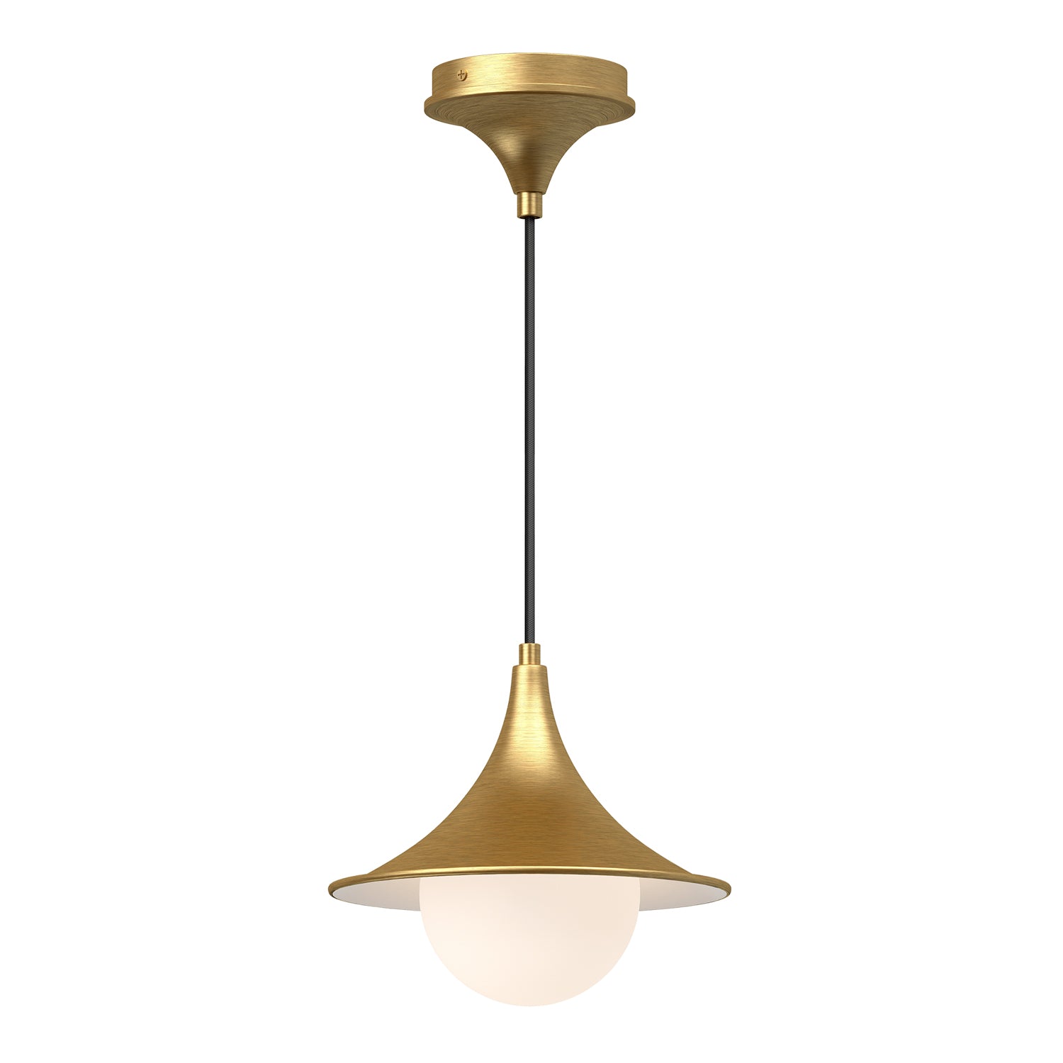 Fuji 9-in Steel Pendant