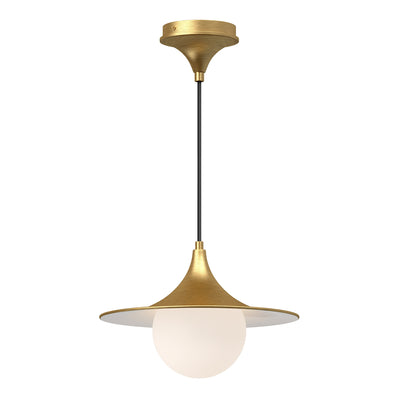 Fuji 12-in Steel Pendant