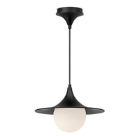 Fuji 12-in Steel Pendant