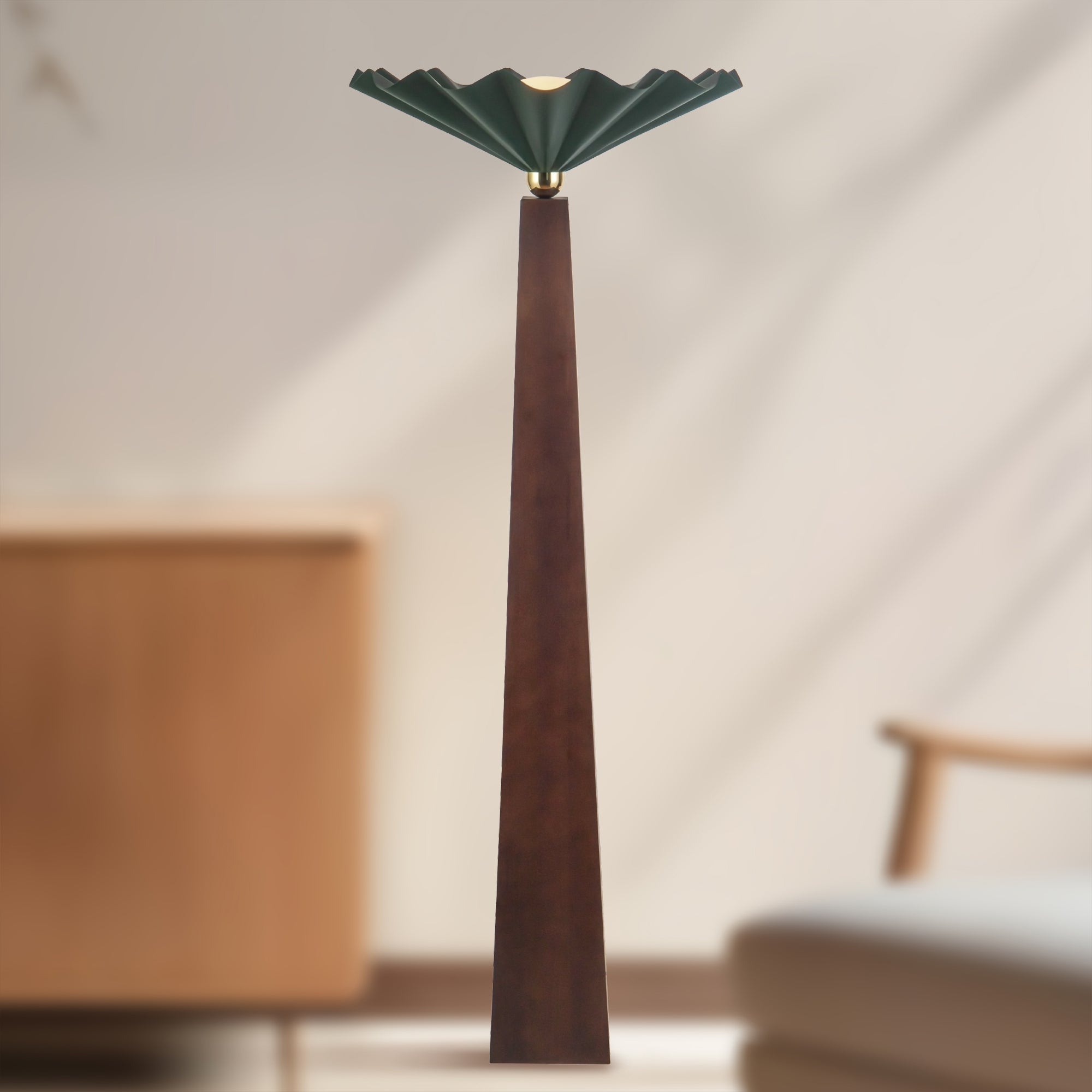 Furrow 65-in Steel Floor Lamp