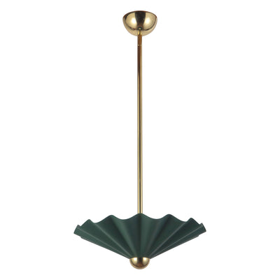 Furrow 16-in Steel Pendant