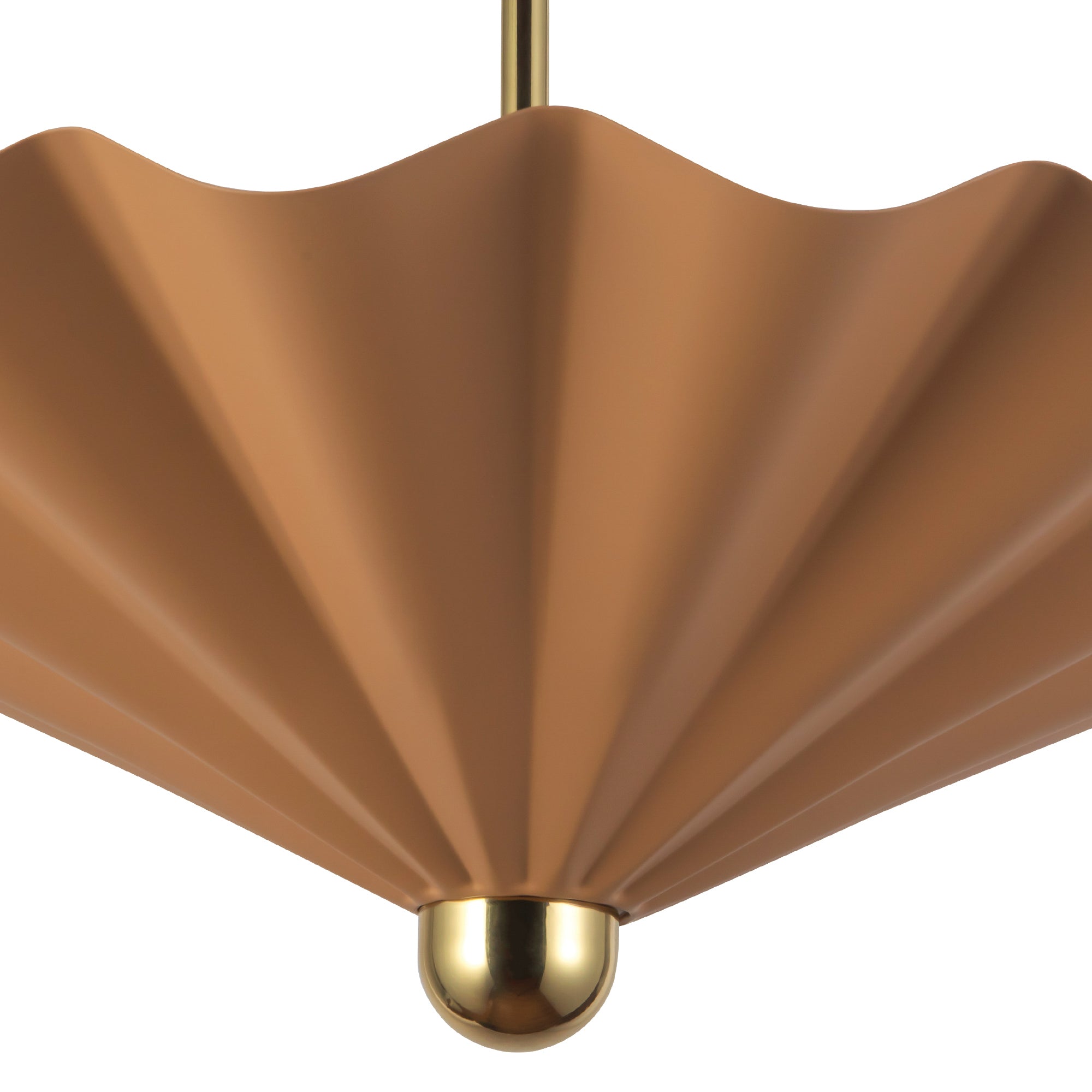 Furrow 25-in Steel Pendant