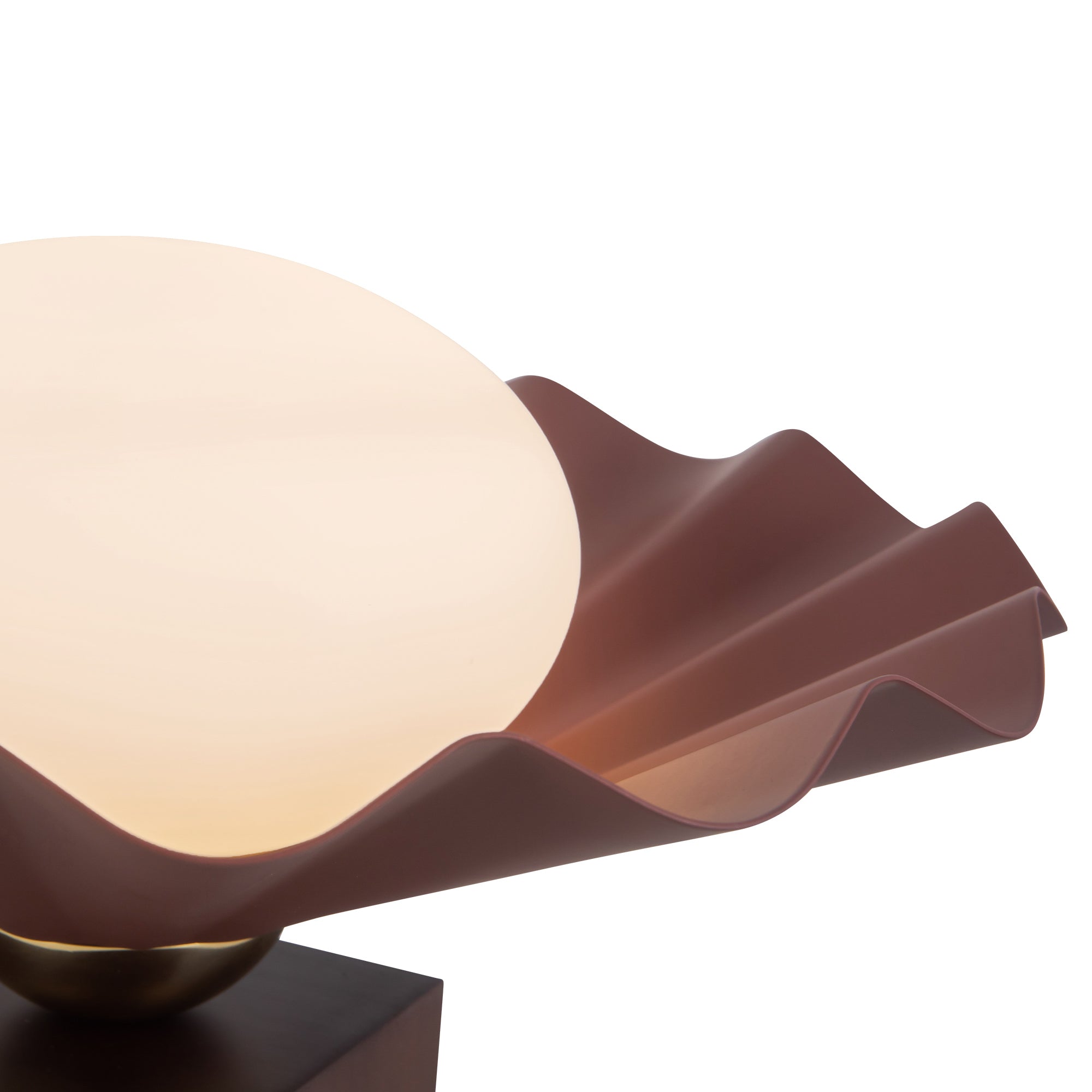 Furrow 9-in Steel Table Lamp