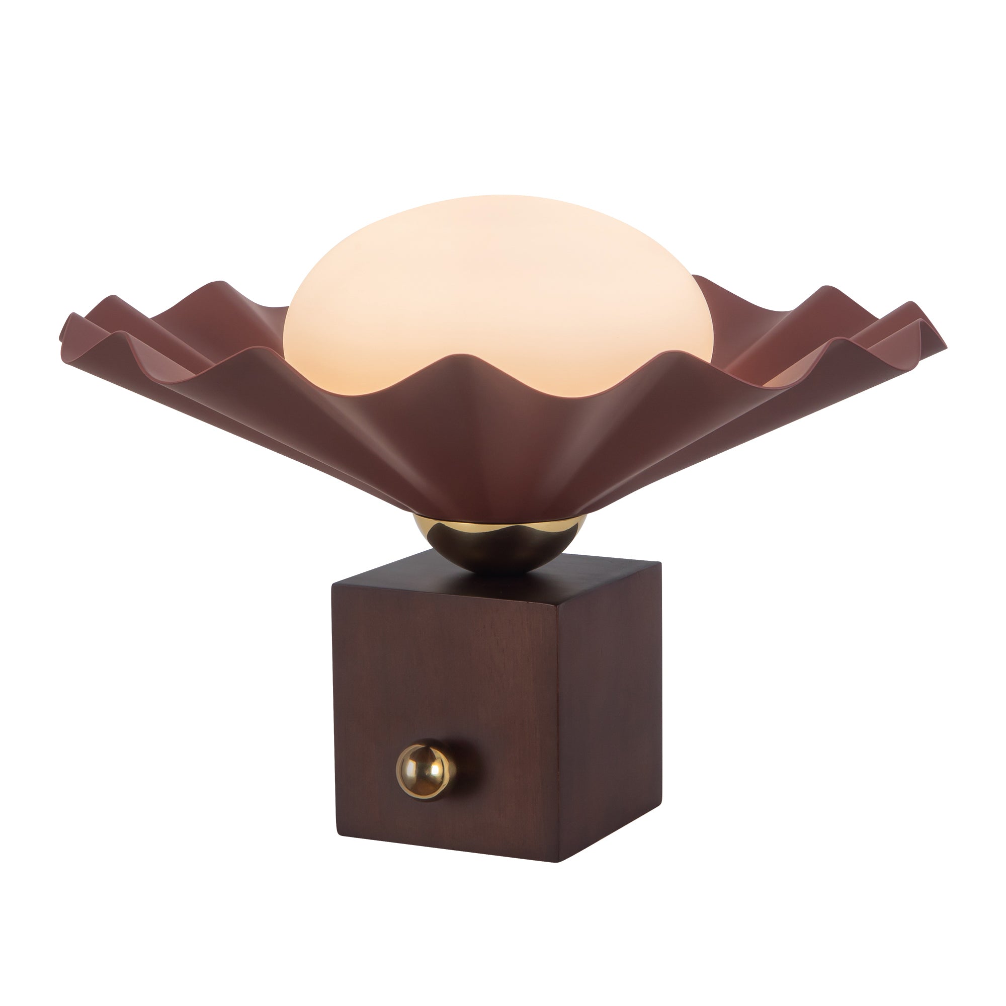 Furrow 9-in Steel Table Lamp
