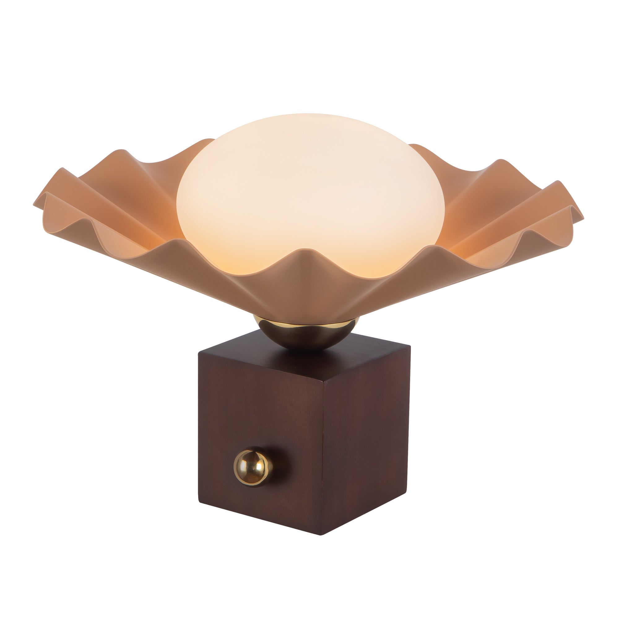 Furrow 9-in Steel Table Lamp