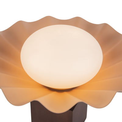 Furrow 9-in Steel Table Lamp