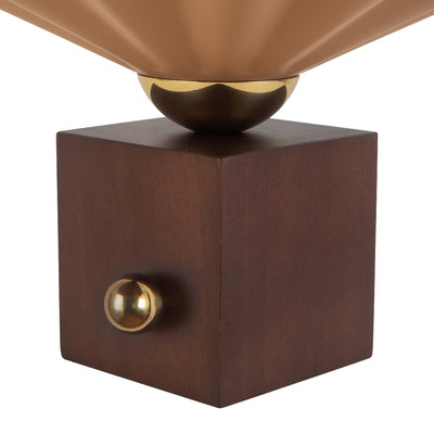 Furrow 9-in Steel Table Lamp