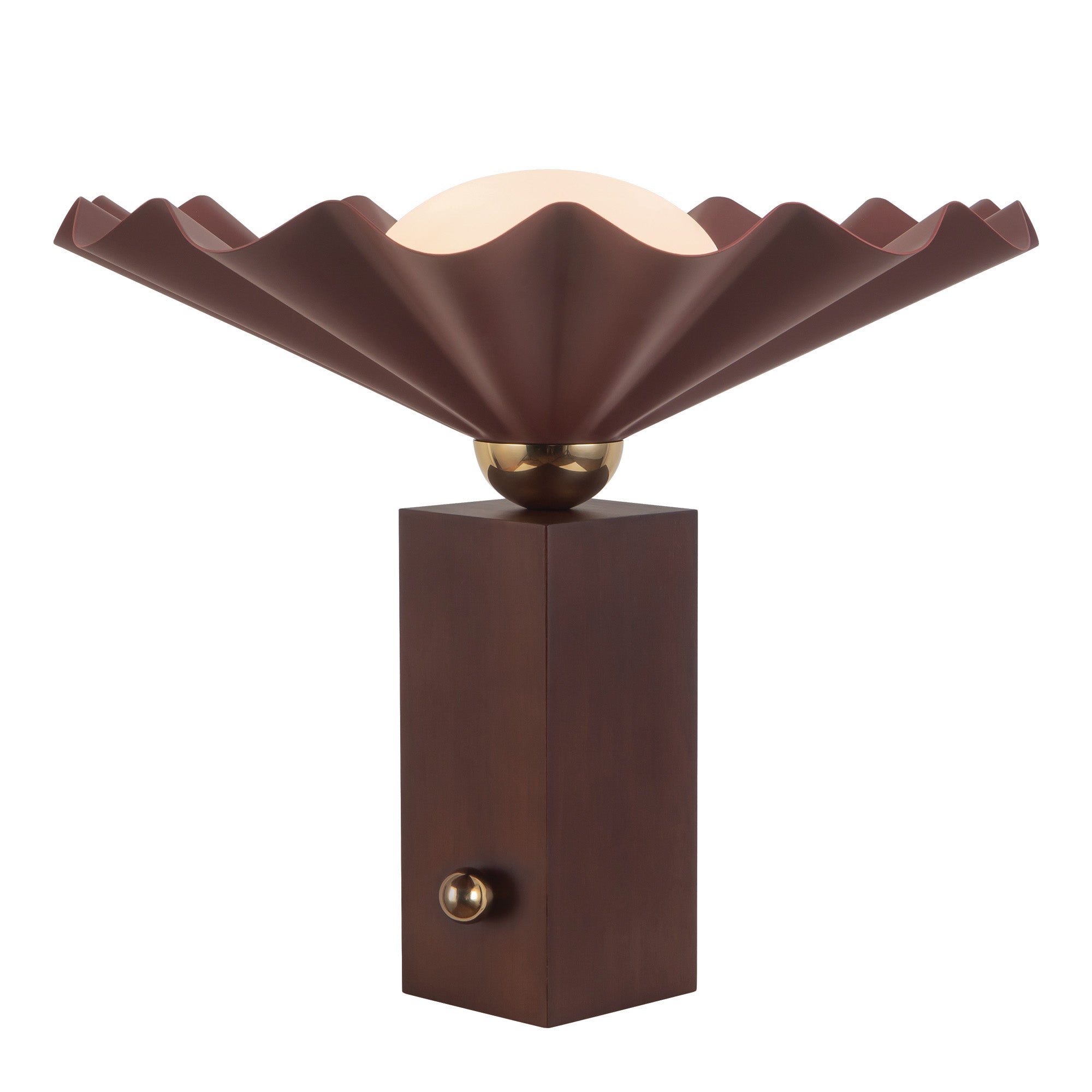 Furrow 14-in Steel Table Lamp
