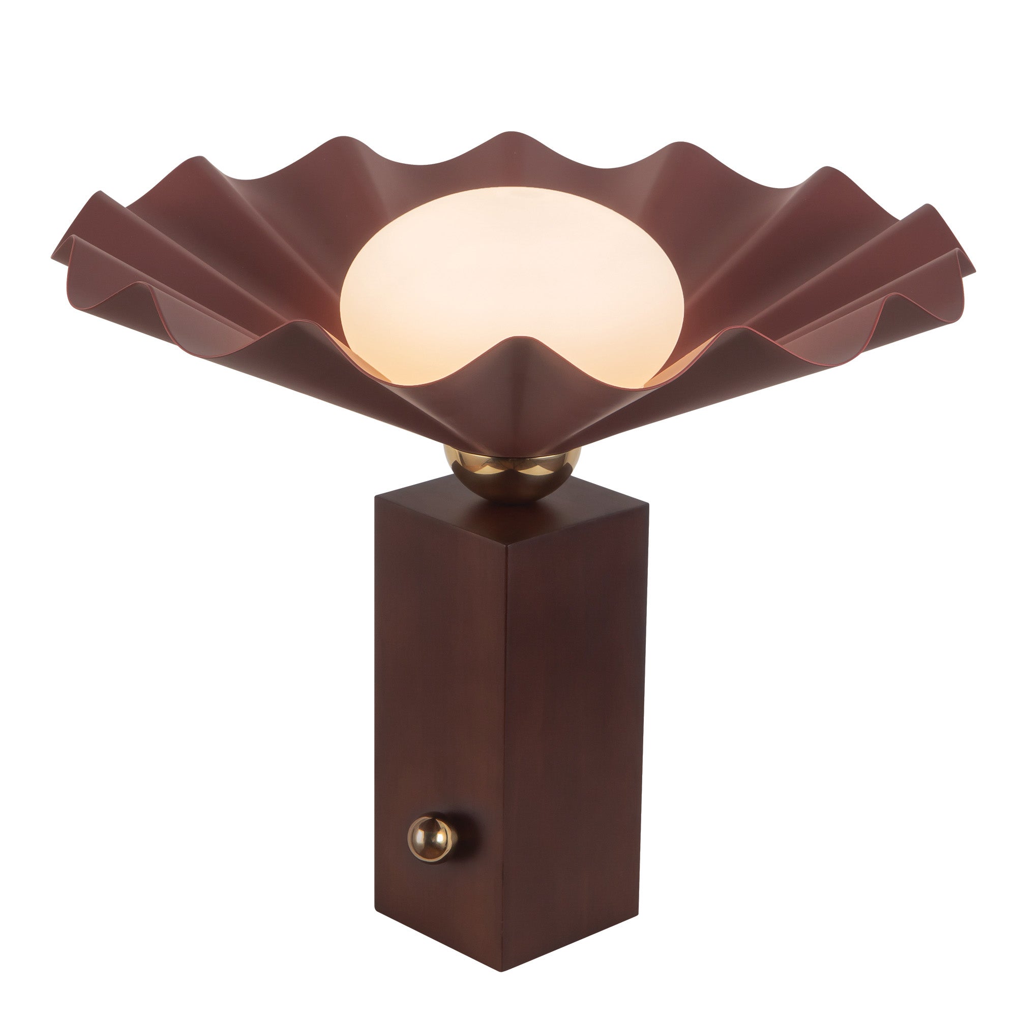 Furrow 14-in Steel Table Lamp