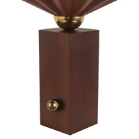 Furrow 14-in Steel Table Lamp