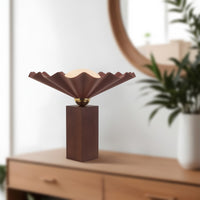 Furrow 14-in Steel Table Lamp