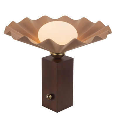 Furrow 14-in Steel Table Lamp