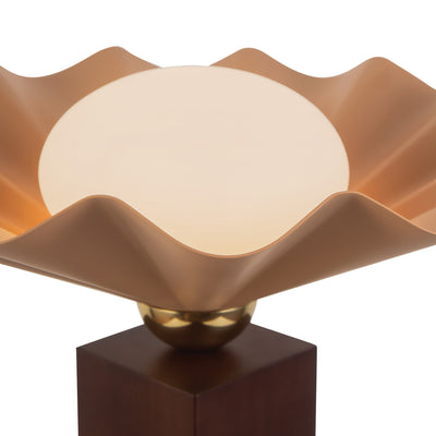 Furrow 14-in Steel Table Lamp