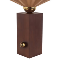 Furrow 14-in Steel Table Lamp