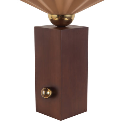 Furrow 14-in Steel Table Lamp