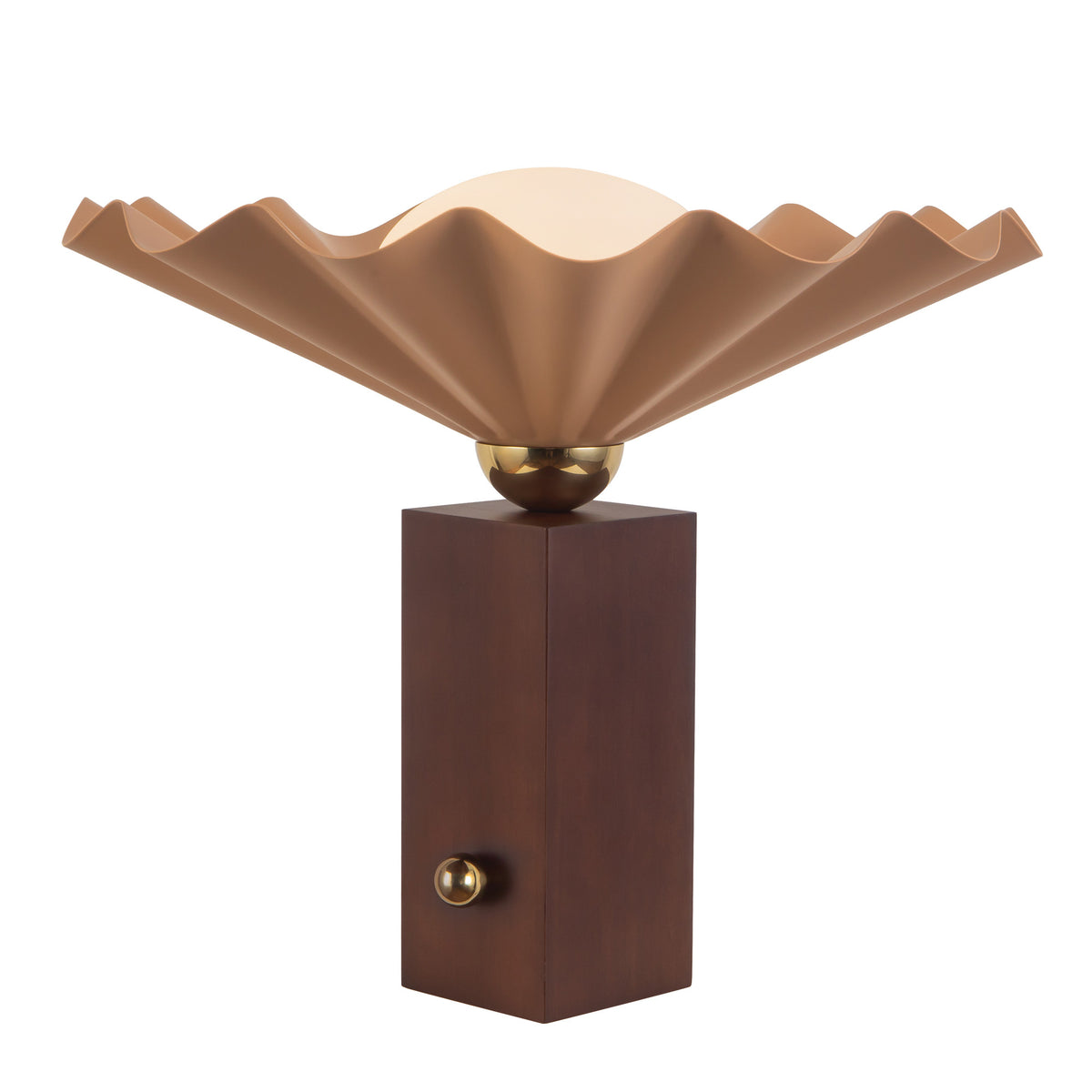 Furrow 14-in Steel Table Lamp