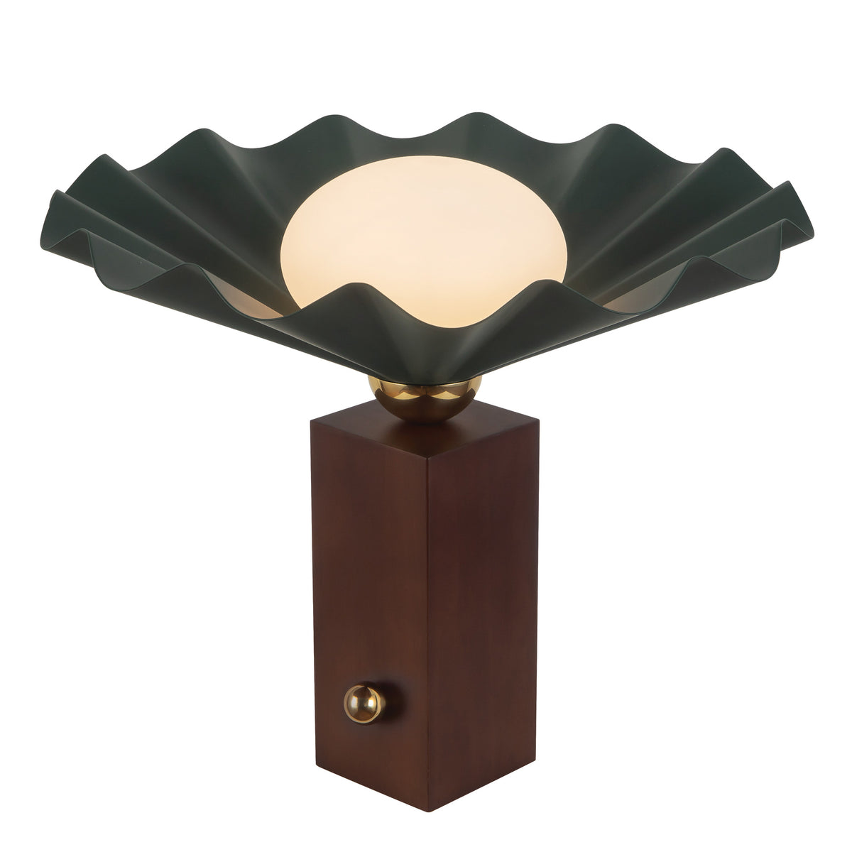 Furrow 14-in Steel Table Lamp