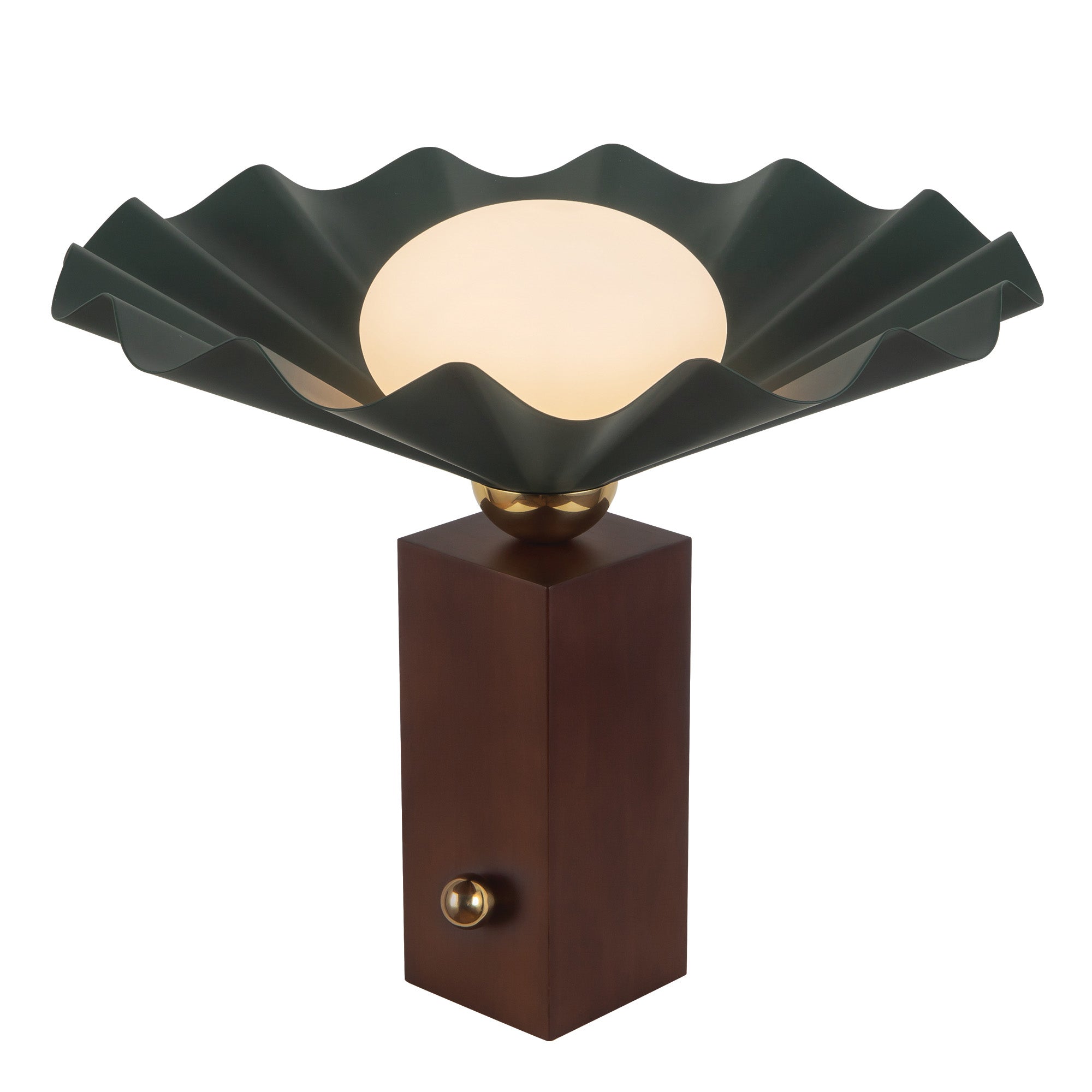 Furrow 14-in Steel Table Lamp