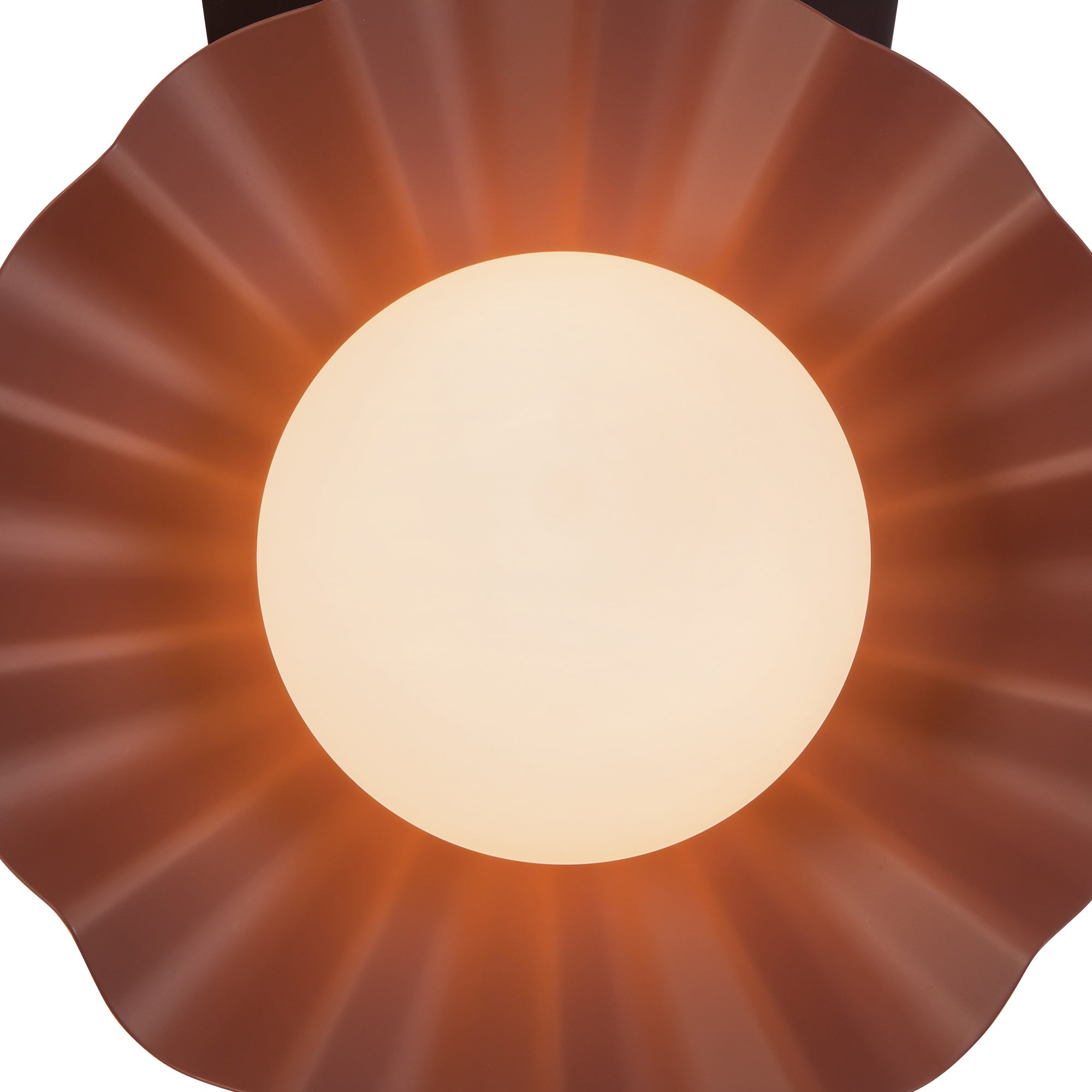 Furrow 12-in Steel Brass Wood Wall Sconce