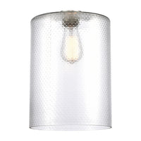 Cobbleskill 9-Inch Drum Replacement Glass Shade