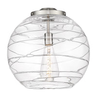 Athens Deco Swirl 15.75-Inch Globe Replacement Glass Shade