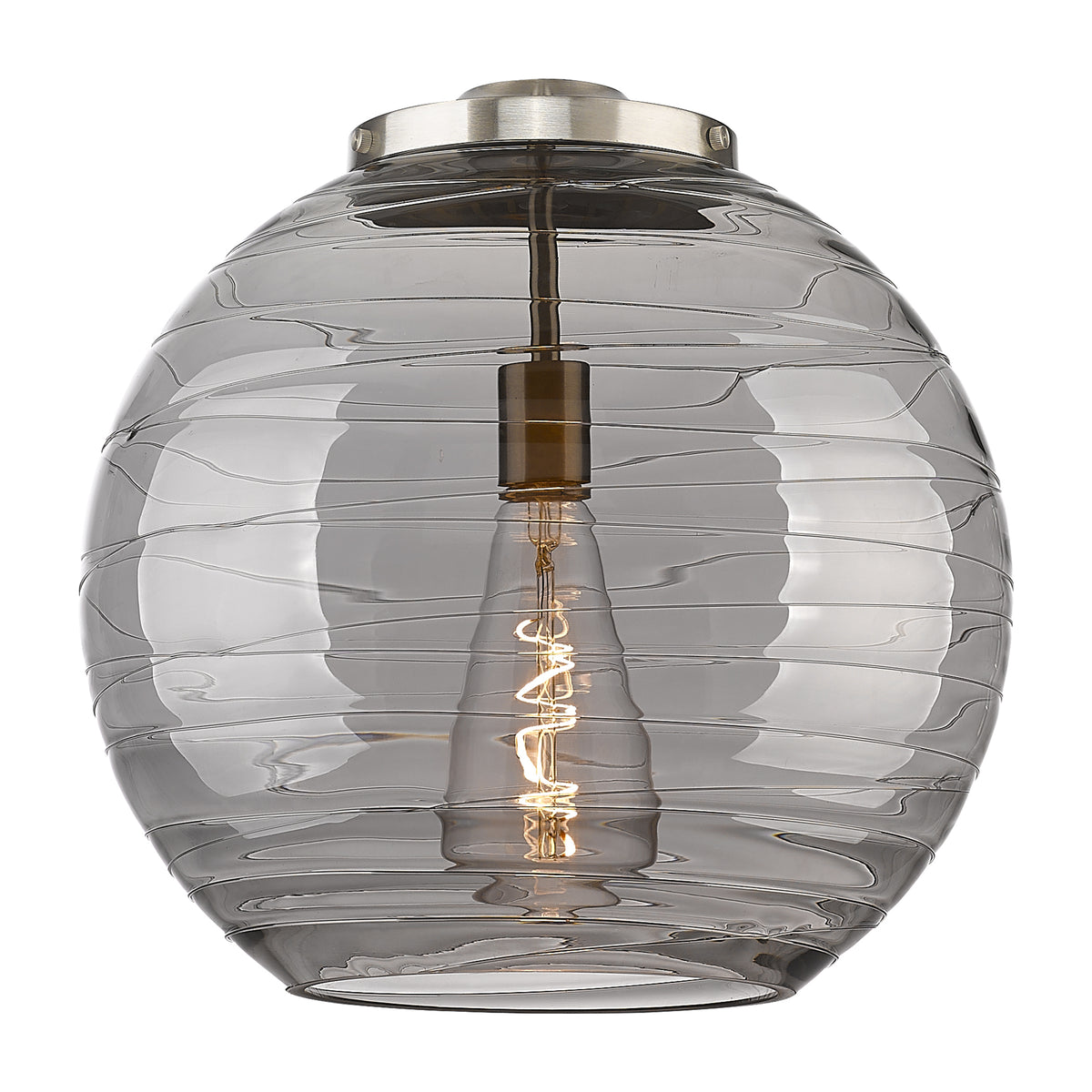 Athens Deco Swirl 15.75-Inch Globe Replacement Glass Shade