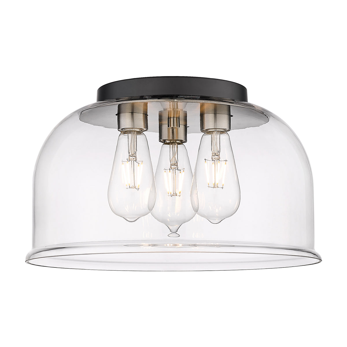 Kahana 15-Inch Bell Replacement Glass Shade
